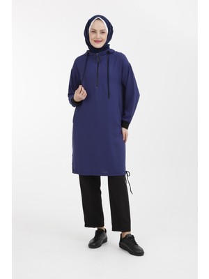 Armine Trend Tunik Lacivert 22KT406 Modaayka