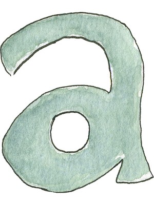 Muca Agu Patch - Harf A