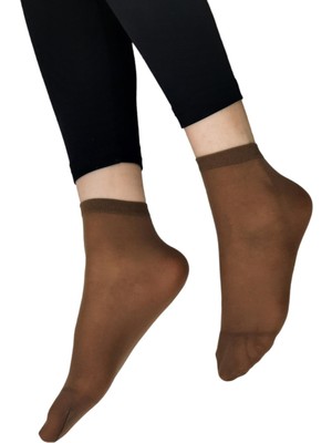 Black Arden Socks Kadın Fantazy Tek Çift Tenrengi Desenli 36-41 Numara Ince Kısa Çorap BT-0687