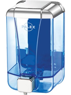 Palex  Sıvı Sabun Dispenseri 500 cc Şeffaf Krom