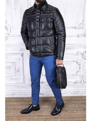 ERKEK SİYAH SPOR MONT