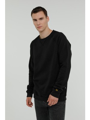 Superfly Men Sweat Siyah Erkek Sweatshirt 23236-02