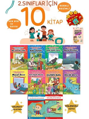 2.sınıf Öğrencileri Için Okuma Kitabı Hikaye Seti Okuma Anlama Geliştirme Dikkat Harry