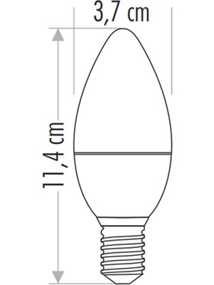 Cata 7W Ledli Buji Ampul CT-4079B -CT-4079G