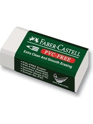 Faber-Castell 7085/24 Beyaz Silgi ,pvc-Free 6 Adet