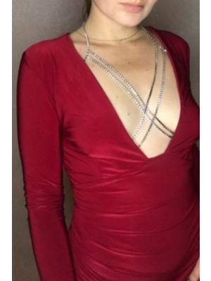 Beverily Taşlı Bra Silver