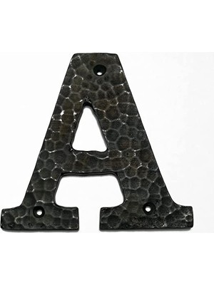 HOUSE2HOME El Yapımı Pirinç Kapı Numarası Oksit - A