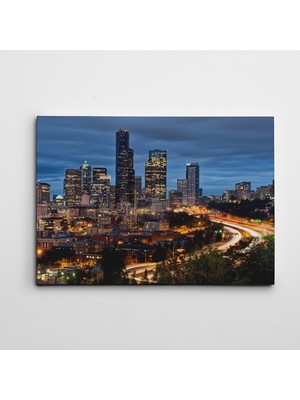 Dekolata Seattle Kanvas Tablo
