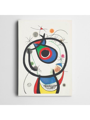 Dekolata Renkler Çizim Kanvas Tablo