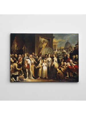 Dekolata James Barry Yağlıboya Reprodüksiyon Kanvas Tablo
