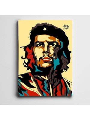 Dekolata Che Guevara Mini Kanvas Tablo