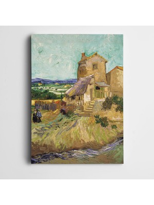 Dekolata Vincent Van Gogh The Old Mill Kanvas Tablo