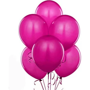 Çıtı Pıtı Store Fuşya Pastel Renk Balon 10 Lu