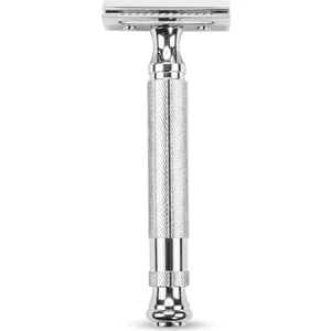 Pearl Shaving Krom Taraksız Jiletli Tıraş Makinesi, Düşük Maliyetli, Konforlu Tahrişsiz Gündelik Tıraş,  Orta Agresiflik Düzeyinde Geleneksel Tıraş Bıçağı, L-55 CC Modeli