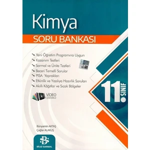 Bilgi Sarmal Yayınları 11. Sınıf Kimya Soru Bankası - 11 Kimya