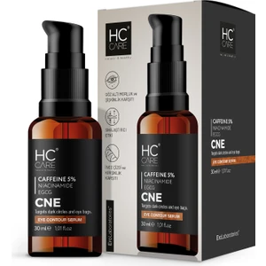 HC Care Caffeine %5, Egcg Serum, Göz Altı Morluk ve Torbalanma Karşıtı - 30 Ml