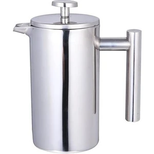 800ML Kahve Tencere Çift Katmanlı Paslanmaz Çelik Kahve ve Çay Makinesi Fransız Basın Isı Koruma Kupa | Kahve Kapları (Yurt Dışından)