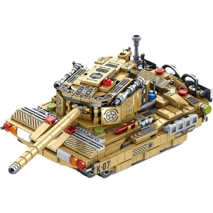 Modern Askeri 8in1 Tekerlekli Tank Yapı Taşı Fighter Zırhlı Araba Füze Madeni Imha Araç Tuğla Oyuncak | Bloklar (Yurt Dışından)