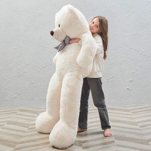160 cm Papyonlu Dev Boy Peluş Ayı, Sevgiliye Özel Hediye - % 100 Yerli