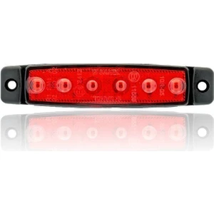 6 Ledli 3'lü Set Parmak LED 12V Kırmızı SBB12R6-3