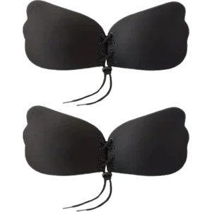 Kofre Exclusive Askısız Dikişsiz Dolgun Gösteren Yapışkanlı Kelebek Sütyen Hayalet Sütyen