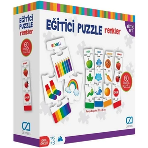 Ca Games CA.5029 Ca Games, Eğitici Puzzle Renkler