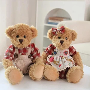 Kawaii Sevimli Ikili Peluş Oyuncak Çocuk  Kız Doğum Günü Armağanı 26 cm