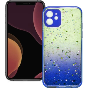Smart Tech Apple iPhone 12 Simli Şeffaf Sert Slikon Kılıf