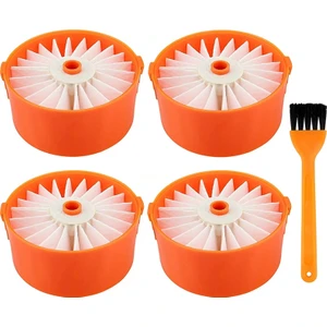 Sunflowerr Black + Decker Için 4'lü Paket Filtre Elemanı BSV2020G Kablosuz Elektrikli Süpürge Aksesuarı (Yurt Dışından)