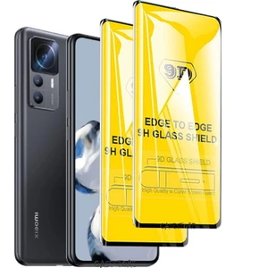 M.TK Moveteck Xiaomi MI12T ve MI12T Pro Uyumlu Ekran Koruyucu 5d Cam Tam Kaplar Display Guard Zırh Kırılmaz Cam Koruyucu