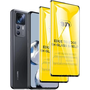 M.TK Moveteck Xiaomi Mi 12T ve MI12T Pro Uyumlu Ekran Koruyucu Cam Kırılmaz Tam Kaplar Koruyucu Zırh