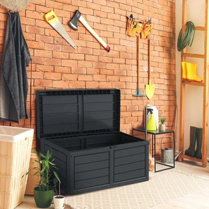 House Clean Garden 320 Lt Bahçe Depolama Sandığı Siyah
