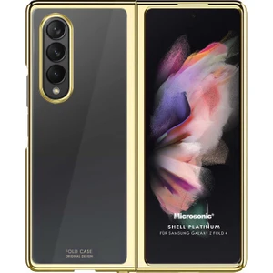 Samsung Galaxy Z Fold 4 Kılıf Shell Platinum Gold