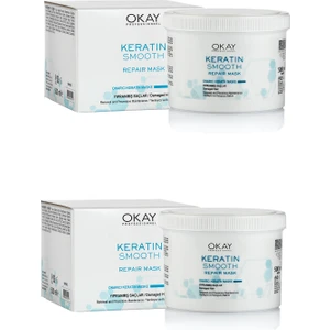 Keratin Smooth 2'Li Maske 500 Ml