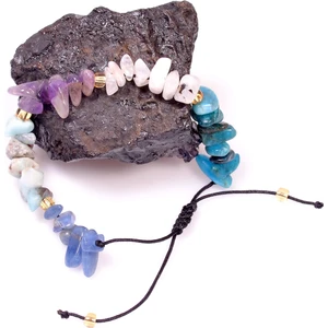 Balık Burcu Doğal Taş Bileklik - Ayarlamalı