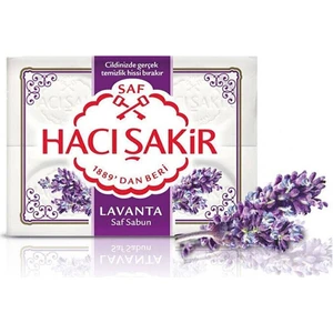 Hacı Şakir Hacı Şakir lavanta Saf Kalıp Sabun 4x150 Gr - Vb767