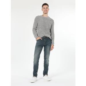 041 Danny Düşük Bel Dar Kesim Dar Paça Erkek Jean Pantolon