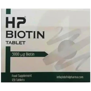 Hp Biotin 5000mcg Takviye Edici Gıda 120 Tablet