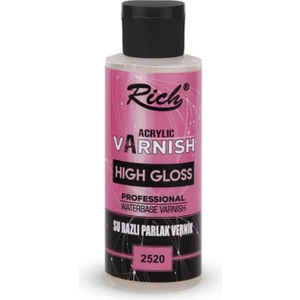 Hıgh Gloss Su Bazlı Parlak Vernik 120 cc