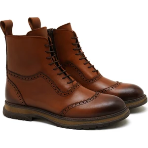 Evita Taba Erkek Deri Bot