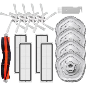 Ana Fırça Yan Fırça Hepa Filtre Paspas Bezi Için Xiaomi Dreame Bot W10 W10 Pro Kendi Kendini Temizleyen Robot Vakum ve Paspas Parçaları (Yurt Dışından)