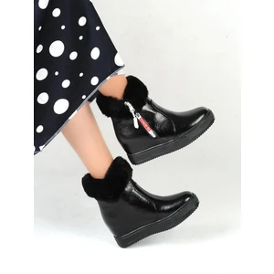 22-267 Syh-Rgn Kürklü Anne Kadın Botu