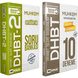 Ddy Yayınları Dhbt Muhkem Ortaöğretim Soru Bankası ve Deneme 2'li Set