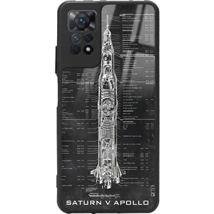 Xiaomi Redmi Note 11 Pro Apollo Plan Tasarımlı Glossy Telefon Kılıfı