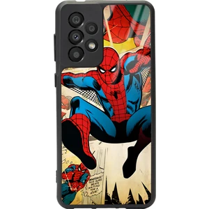 Samsung Galaxy A-33 Spider-Man Örümcek Adam Tasarımlı Glossy Telefon Kılıfı