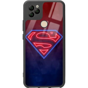General Mobile Gm 22 Neon Superman Tasarımlı Glossy Telefon Kılıfı