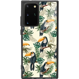 Samsung Galaxy S20 Plus Tukan Kuşu Tasarımlı Glossy Telefon Kılıfı