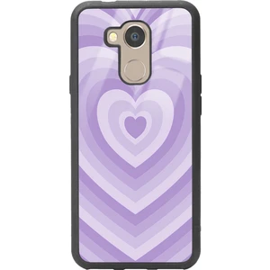 General Mobile Gm 8 Lila Kalp Tasarımlı Glossy Telefon Kılıfı