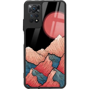 Xiaomi Redmi Note 11 Pro Dağ Güneş Tasarımlı Glossy Telefon Kılıfı