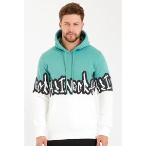 Amazing Crash Unisex Kapüşonlu Kanguru Cepli Baskılı Iki Renk Sweatshirt